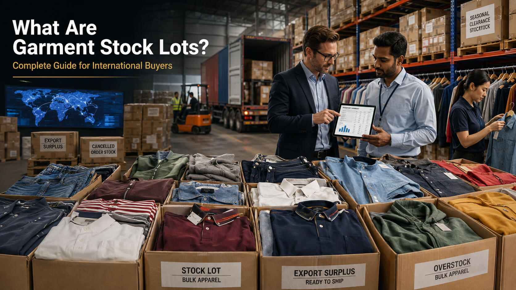 What Are Garment Stock Lots? Guide for International Buyers